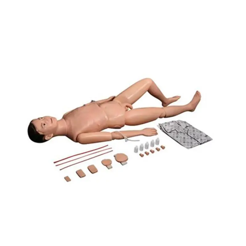 Medical Science Human Advanced Multifunctional Patient Care Manikin Nursing Dummy