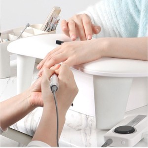 Portable Detachable Nail Hand <b>Pillow</b> Tilted Plastic Dual Hand Armrest for Multifunctional Manicure Art - Product Image 4