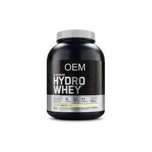 High rank seller OEM Platinum Hydro whey Protein Powder 100% Hydrolyzed Whey Isolate Powder for muscle growth and recovery