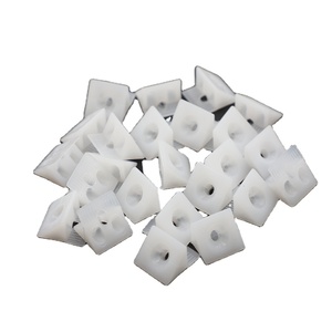 دعامات إصلاح وتثبيت أدراج الأثاث بزاوية 90 درجة، مشابك بلاستيكية مع براغي - Product Image 1