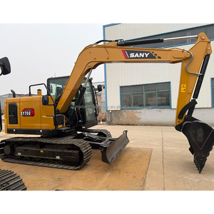 Escavatore Nuovo di Zecca MINI SANY SY75c, Macchinario da Costruzione Usato, Escavatore Cingolato Sany75 Pronto per la Spedizione - Product Image 2