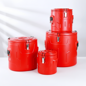 Caixa Térmica Cilíndrica Moderna para Alimentos 5L 20L 40L 60L 80L Conjunto de Potes Térmicos com Tampa Empilhável - Product Image 3