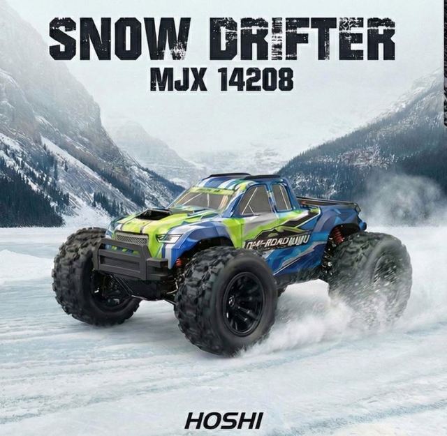 RTR HOSHI MJX 14208 Hyper Go 1/14 Brushless RC Car 4WD 41km/h High Speed Off-Road Truck Electric Hobby Grade Vehicle Model RTR