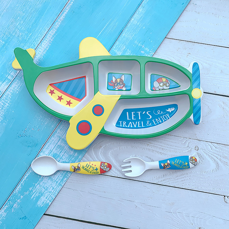 Set da tre pezzi per aeromobili verdi