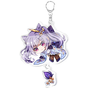 <span class=keywords><strong>Porte</strong></span>-clés en acrylique <span class=keywords><strong>Genshin</strong></span> Impact Anime, <span class=keywords><strong>porte</strong></span>-clés Impact, Nilou, Klee, Ganyu, personnage de dessin animé, accessoires de <span class=keywords><strong>porte</strong></span>-clés Anime - Product Image 2