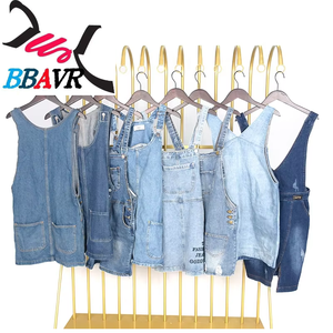 Camisas de mezclilla usadas para mujer Gracer, modelo A5-3, todas las tallas en fardos de 45 kg, para verano - Product Image 1