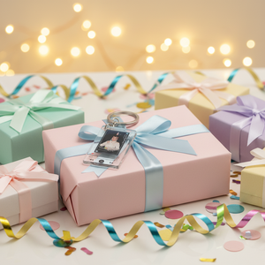 Llavero de Foto Digital de Ídolos de KPOP, IVE MINIVE, Acrílico Plástico, Creativo, de Dibujos Animados - Product Image 5