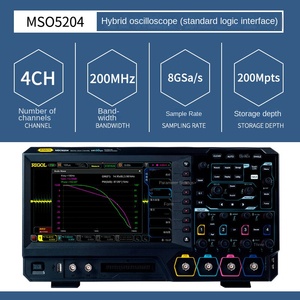 ออสซิลโลสโคปดิจิตอล MSO5204 ประสิทธิภาพสูง 2/4 ช่องสัญญาณ หน้าจอสัมผัส อะไหล่อุปกรณ์เสริมเครื่องมือวัดคุณภาพสูง - Product Image 5