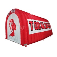 Tunnel gonflable de football à fond plat tunnel gonflable d'entrée terrain de football dôme d'air tunnel gonflable géant