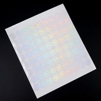 Autocollant holographique personnalisé, authentique, original, de sécurité, 3D, anti-effraction, anti-contrefaçon, superposition holographique transparente