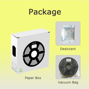 20-50 Mm/giây 190-220 Prototyping ROHS MSDS 0 03 Mm 1Kg Sợi In Nhựa Rod Pla 3D Máy In Sợi Carbon Filament 1 Kg/cuộn - Product Image 5