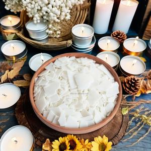 대량 100% 천연 464 소이 왁스 비즈왁스 플레이크 형태 원료 향초 만들기 DIY 핸드 액세서리 왁스 멜츠 - Product Image 4