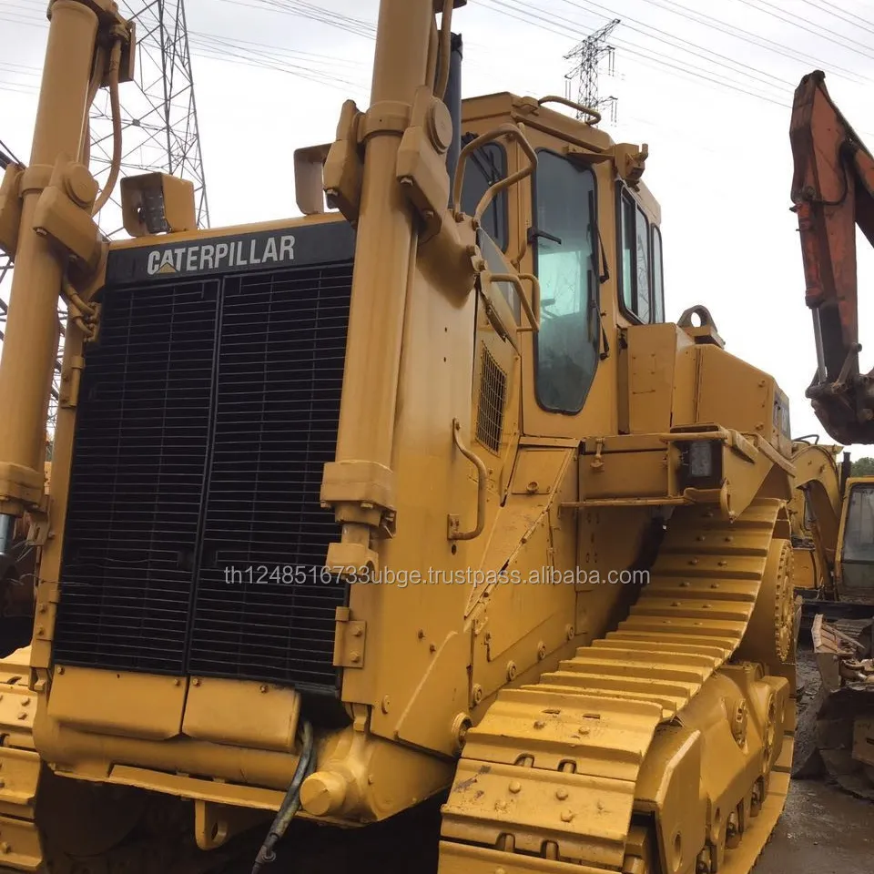 Hot sell secondhand hydraulic excavator CAT bulldozer D8L D5K engineering construction machinery imported for sale in Shanghai