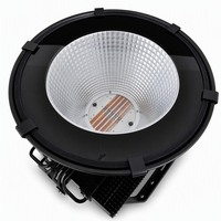 Projecteurs LED extérieurs étanches de type à ailettes longues 90000lm 500W, lumière chaude, CE RoHS, 360 degrés, 110V, pour événements en hélicoptérport