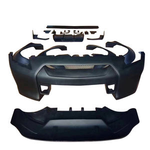 Offre Spéciale LB style kit carrosserie <span class=keywords><strong>pare</strong></span>-chocs diffuseur spoiler garde-boue large pour Nissan GTR35 - Product Image 1