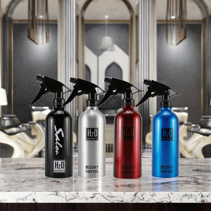 CestoMen Professional 500ml Pulvérisateur à gâchette en aluminium pour brume d'eau, idéal pour salon de coiffure et <span class=keywords><strong>barbier</strong></span>, 100g 4 - Product Image 3