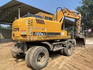 Maquinaria de Construcción de Segunda Mano, Excavadora de Ruedas Hyundai 150w-7 Usada, Excavadora de Ruedas de 15 Toneladas Hyundai 150w-7 - Product Image 5