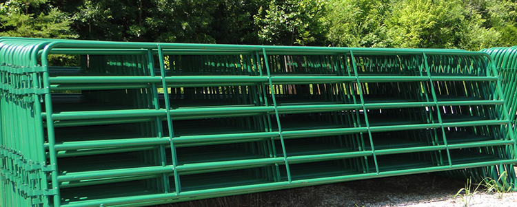 에 대한 최신 회사 뉴스 저렴한 필드 마당 말 염소 양 목장 농장 울타리 패널 농장에서 가축 울타리  2