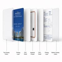 Özel Baskılı Plastik PVC Hediye Kartı, Üyelik Kartı Sistemi için NXP MIFARE(R) Classic 1K Çipli Sadakat Kartı