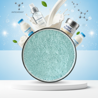Complément alimentaire naturel, poudre de gluconate de cuivre de qualité alimentaire, bleu clair, 99% matière première