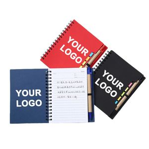 Sy8654 - Bloc de Notas Adhesivas Ecológicas de Papel Kraft, Bonitas y Personalizadas con Logotipo y Bolígrafo - Product Image 6