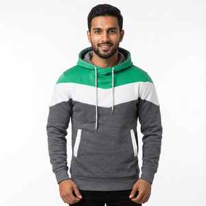 Highly Manufactured Clush Industries Men's Front Custom Logo Solid Fleece Pullover <b>Hoodies</b> 2025 Latest Winter Quick Dry - Product Image 1