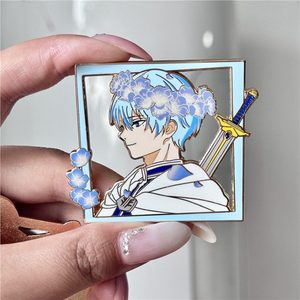 เข็มกลัดโลหะลายอนิเมะ <span class=keywords><strong>2</strong></span> Styles Accessories <span class=keywords><strong>Frieren</strong></span> Beyond Journey's End Himmel Metal Crafts Jewelry Alloy Pin Brooch - Product Image 6