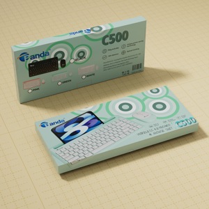 Nhà Máy Cung Cấp Mỏng Mini Xách Tay 2.4G Không Dây Bàn Phím Chống Thấm Nước Chuộ<span class=keywords><strong>t</strong></span> Combo Bộ Vớ<span class=keywords><strong>i</strong></span> USB Receiver Cho Nhà Văn Phòng Sử Dụng Cổ Phiếu - Product Image 6