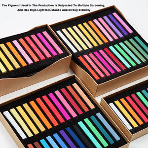Bâtonnets <span class=keywords><strong>Pastel</strong></span> doux colorés pour artistes professionnels, 100 pièces, bâtonnets pour projets artistiques et d'artisanat, dessins, mélange - Product Image 6