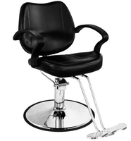 Chaise de coiffure en similicuir pas chère pour salon de coiffure, équipement de coiffure pour barbier