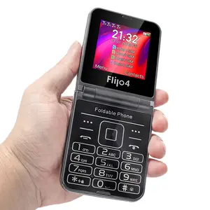 UNIWA F265 2.55英寸屏幕4 sim卡带指示灯的GSM键盘折叠功能手机