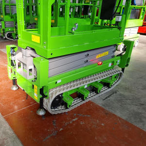 Meja pengangkat Platform kerja listrik Mini gunting hidrolik penjualan Tiongkok gunting angkat mobil 1.8M 4M 6M 12M 14M 16M angkat gunting - Product Image 6