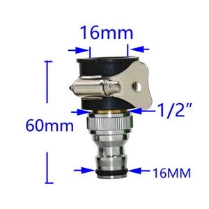 1/2" and 3/4" <b>Taps</b>/faucets for Universal Faucet Filter Adapter Garden Water Connectors Faucet Aerator Adapter - Product Image 4