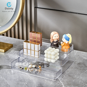 Đặc biệt 3 - Tier rõ ràng Acrylic hiển thị Kệ Riser với chống trượt thiết kế để hiển thị an toàn - Product Image 4