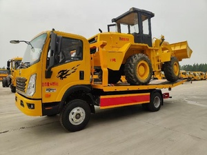 Nouveau Camion de Remorquage à Plateau Plat HOWO/JAC Diesel Manuel de 5 Tonnes pour le Secours Routier et la Livraison de Marchandises - Product Image 2