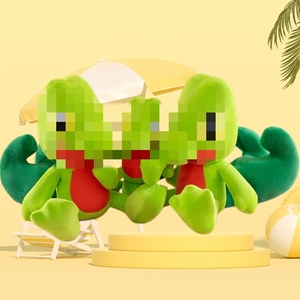 ตุ๊กตาโปเกมอนทรีคโคขนาดใหญ่ ขายส่ง ตุ๊กตาสำหรับเครื่องคีบตุ๊กตา ตัวการ์ตูนอนิเมะขนาดใหญ่ ของเล่นตุ๊กตาผ้ากำมะหยี่สำหรับเด็ก ของขวัญ - Product Image 5