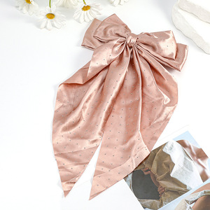 Barrettes à cheveux MIO à double couche avec nœud papillon et strass brillants, barrettes à cheveux douces à nœud papillon pour femmes, décoration de cheveux pour fête - Product Image 5