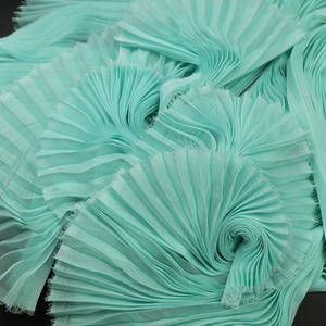 <span class=keywords><strong>Tissu</strong></span> plissé en mousseline de soie 1cm taille <span class=keywords><strong>jupe</strong></span> froissée robe à volants <span class=keywords><strong>tissu</strong></span> en mousseline de soie crêpe Polyester <span class=keywords><strong>tissu</strong></span> <span class=keywords><strong>pour</strong></span> la fabrication de robes - Product Image 4