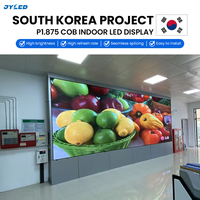 İç Mekan P1.25 COB İnce Pikselli LED Video Duvar 3840Hz Ön Servisli Konferans Salonu Yönetim Kurulu Odası Ekranı 600x337.5mm
