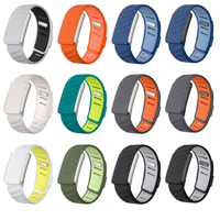 Correa de Repuesto para WHOOP 5.0/One/Peak Classic, Correa Deportiva de Silicona SportFlex, Duradera, Impermeable, Ajustable y Ligera para Reloj Inteligente