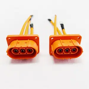 Custom Terminal Wire Harness Cable Connector Crimp Ring Insulated Terminal 6awg cable assembly for motorcycle