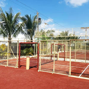 Enfants <span class=keywords><strong>Mini</strong></span> Paddle Sport Équipement <span class=keywords><strong>De</strong></span> <span class=keywords><strong>Tennis</strong></span> Enfants Plein Panoramique Padel <span class=keywords><strong>Court</strong></span> Canchas <span class=keywords><strong>De</strong></span> Padel - Product Image 3