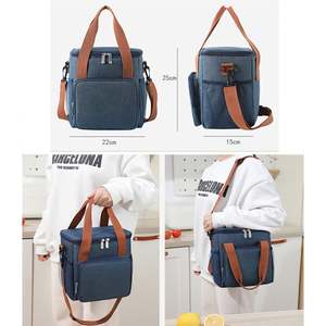 Sacs isothermes pour déjeuner avec logo personnalisé, boîte à lunch pour pique-nique étudiant, boîte à lunch isotherme pour enfants, livraison de nourriture - Product Image 3