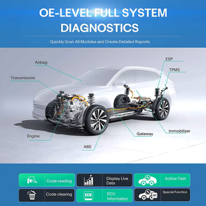 إطلاق أداة تشخيص احترافية cr919 ماسح ضوئي لسيارات الطاقة الجديدة طراز X6 Q5 باللغة الإنجليزية 1-2 سنة - Product Image 5