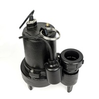 Pompe à eaux usées submersible automatique à haut débit électrique durable pour le drainage souterrain de sous-sol de fosse septique