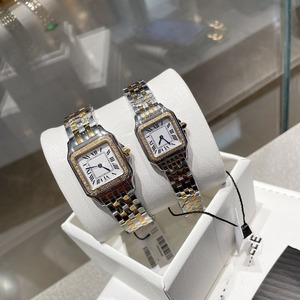Reloj clásico de la serie Cheetah, retro, cuadrado, mecánico, de acero inoxidable para mujer, con diamantes incrustados, esfera romana, cristal de zafiro, 100 bar. - Product Image 6