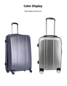 Valises de luxe à roulettes de 20 pouces en PC+ABS, 4 roulettes pivotantes, bagages à main pour les voyages quotidiens et les vacances - Vente en gros - Product Image 4