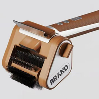 Brosse de nettoyage électrique sans fil rechargeable par USB pour barbecue, moteur haute vitesse, poils en acier inoxydable robustes, grille automatique en plastique