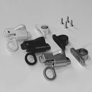 Aircraft Latch Aluminum Alloy Type A Pin White Black Silver <b>Door</b> <b>Window</b> <b>Bolt</b> Easy Installation - Product Image 3