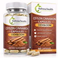 Fabricant de compléments alimentaires à base de cannelle de Ceylan biologique, capsules d'extrait de cannelle de Ceylan pour adultes